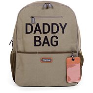 CHILDHOME Daddy Bagpack Canvas Khaki - Nappy Changing Bag