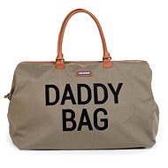 CHILDHOME Daddy Bag Big Canvas Khaki - Changing Bag