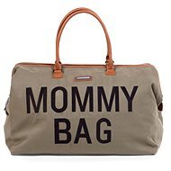CHILDHOME Mommy Bag Canvas Khaki - Prebaľovacia taška na kočík
