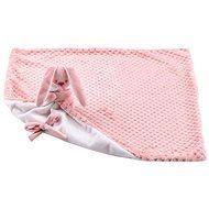 NATTOU Plush Blanket with Pet Lapidou Old Pink Pineapple White 50×50cm - Blanket