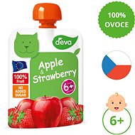 DEVA apple, strawberry 90 g - Meal Pocket
