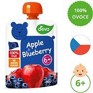 DEVA apple, blueberry 90 g - Meal Pocket