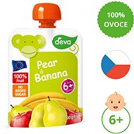 DEVA pear, banana 90 g - Meal Pocket