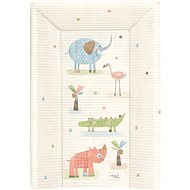 CEBA Baby mat soft 3-square elephant gang 70 × 50 cm - Changing Pad