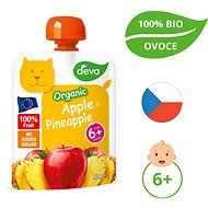 DEVA organic apple, pineapple 90 g - Meal Pocket