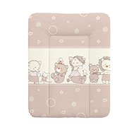 CEBA Baby pad for chest of drawers duckies, brown 70 × 50 cm - Changing Pad