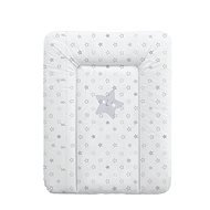 CEBA Baby Alátét komódra - Csillagok, szürke 70 × 50 cm - Pelenkázó alátét