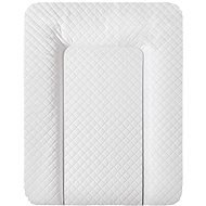 CEBA Baby mat for chest of drawers Caro white 70 × 50 cm - Changing Pad