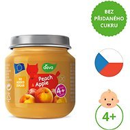 DEVA Peach, Apple 125g - Baby Food