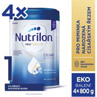 Nutrilon Profutura Cesarbiotik 1 počáteční mléko 4× 800 g - Kojenecké mléko