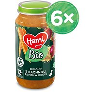 Hami Organic Bulgur with duck, beetroot and carrot 6×250 g - Baby Food