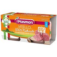 PLASMON gluten-free meat with cereal veal without starch and salt 2×80 g, 4m+ - Baby Food