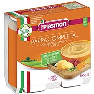PLASMON vegetable with beef and pasta 2× 190 g, 6m+ - Baby Food