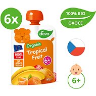 DEVA organic tropical fruit 6×90 g - Meal Pocket