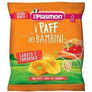 PLASMON gluten-free vegetable crisps for travel Paff tomato and carrot 15 g, 12m+ - Crisps for Kids