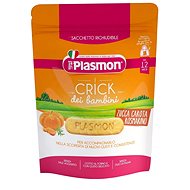 PLASMON Vegetable Crick biscuits pumpkin, carrot and rosemary 100 g, 12m+ - Children's Cookies