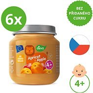 DEVA Apricot, Apple 6×125g - Baby Food
