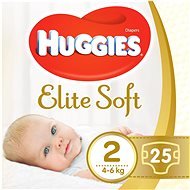 HUGGIES Elite Soft veľkosť 2 (25 ks) - Jednorazové plienky