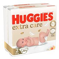 HUGGIES Extra Care 2 - 164db - Eldobható pelenka