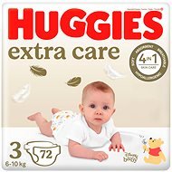 HUGGIES Extra Care veľkosť 3 (72 ks) - Jednorazové plienky