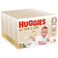 HUGGIES Extra Care - 3, 288db - Eldobható pelenka
