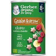 GERBER Organic crisps with raspberries and banana 35 g - Crisps for Kids