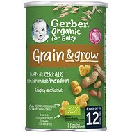 GERBER Organic chrumky arašidové 35 g - Chrumky pre deti