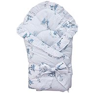 COSING Wrap with ruffle and ribbon - Koloušek mint - Swaddle Blanket