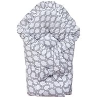 COSING Wrap with frill and ribbon - Cloud - Swaddle Blanket