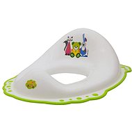 Maltex Little Bear & Friends seat - white and green - Children's toilet training seat