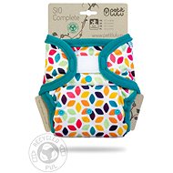 PETIT LULU Flower cubes SIO complete sz - Cloth Nappies