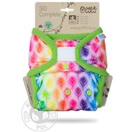 PETIT LULU Rainbow flames SIO complete sz - Nappies