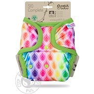 PETIT LULU Rainbow flames SIO complete pat - Cloth Nappies