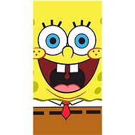 CARBOTEX Sponge Bob Face 70×140cm - Children's Bath Towel