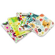 PETIT LULU cloth napkins 5 pcs knitted, 12 × 20 cm - Children’s Fabric Napkins