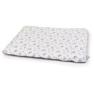 CEBA cover Dark grey, Elephant + Light grey, Elephant, 85 × 72 cm, 2 pcs - Changing Mat Cover