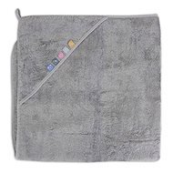 CEBA EcoVero Line Drizzle hooded towel, 100 × 100 cm - Children's Bath Towel