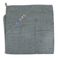 CEBA hooded towel EcoVero Line Green Milieu, 100 × 100 cm - Children's Bath Towel
