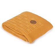 CEBA knitted blanket in gift box Herringbone Peru, 90 × 90 cm - Blanket