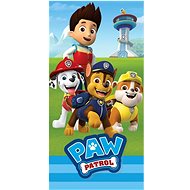 CARBOTEX Paw Patrol Ryder and Puppies 70×140cm - Children's Bath Towel