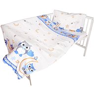 COSING 2-piece set of bed linen COMFORT - Owl 2 blue - Children's Bedding