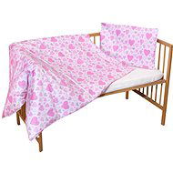 COSING 2-piece set of bed linen SLEEPLEASE - Heart pink - Children's Bedding