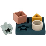NATTOU Silicone puzzle Dark 12×12 cm - Puzzle
