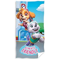 CARBOTEX Paw Patrol Skye and Everest 70×140cm - Children's Bath Towel