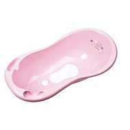 MALTEX baby bath tub zebra pink with valve, 100 cm - Tub