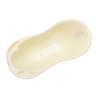 MALTEX baby bath tub zebra beige with valve, 100 cm - Baby Bathtub