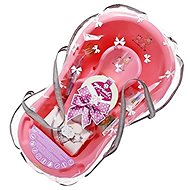 MALTEX newborn zebra pink, 84 cm - Baby Bathtub