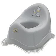 MALTEX anti-slip potty zebra with music grey - Potty
