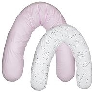 EKO ZOFIA KOT nursing pillow Light Pink 180 cm - Nursing Pillow