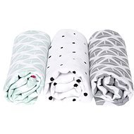 MOTHERHOOD muslin nappies Mint Boats 3 pcs, 70 × 80 cm - Cloth Nappies